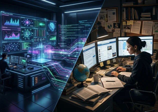 AI Threat Intelligence VS Manual OSINT