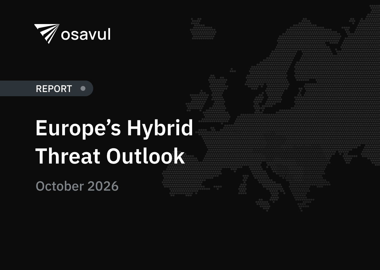 Europe's Hybrid Threat Outlook 2026