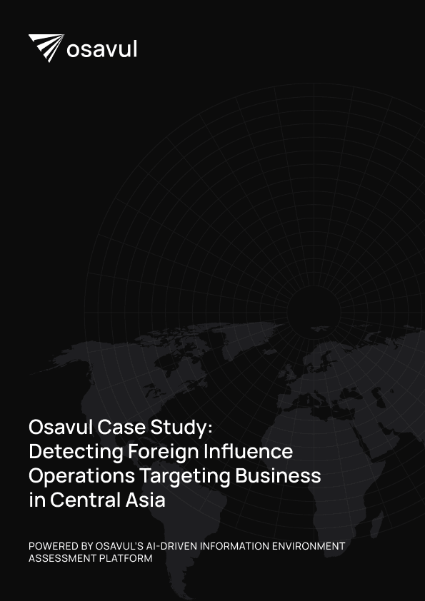 FIMI in Central Asia Case