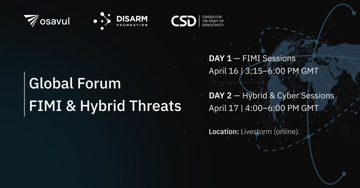 Global Forum FIMI Hybrid Cyber Threats