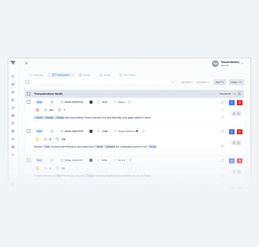 AI-powered search module