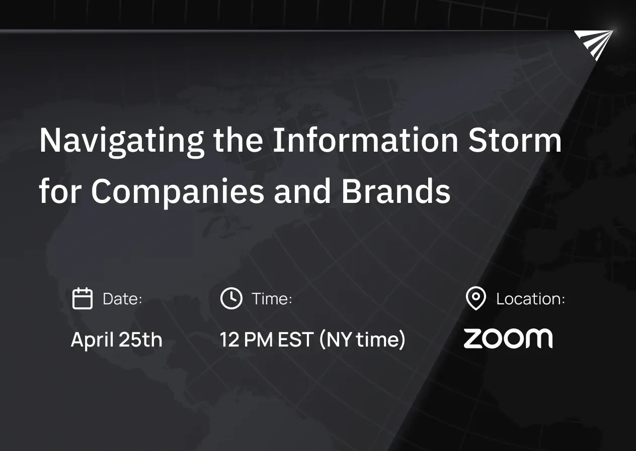 Navigating the Information Storm for Companies and Brands