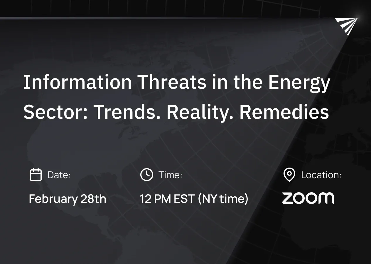Information Threats in the Energy Sector