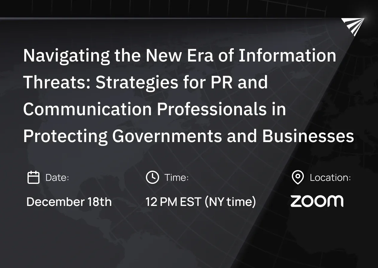 Navigating the New Era of Information Threats: Strategies for PR and Communication Pros